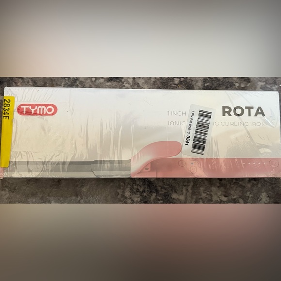 New! SEALED Tymo ROTA Pink Rotating 1 Inch
Curling Iron‎ - Picture 11 of 11